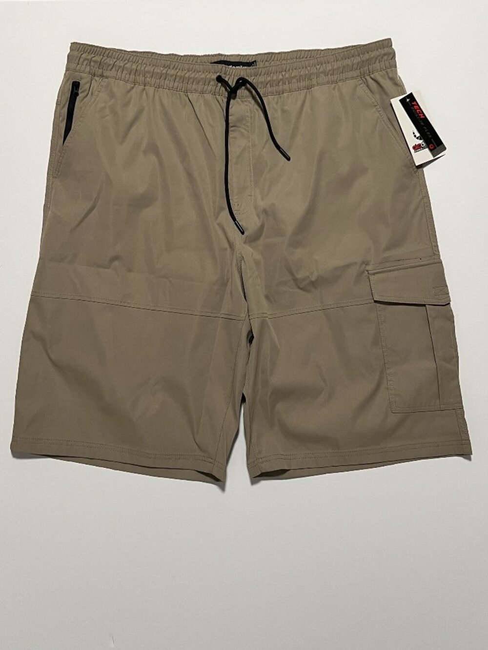 Akademiks Cargo Shorts *NWT Comfy Baggy Brand New Beige Men's size 3XL